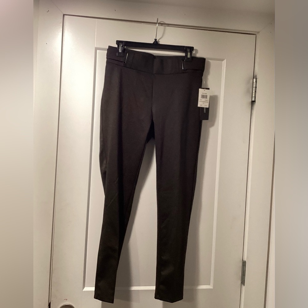 NWT Retrology Size M Pants Scratch‎ Print Espresso Bean Combo